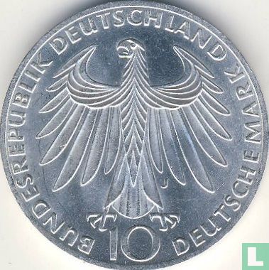 Deutschland 10 Mark 1972 (J) "Summer Olympics in Munich - Athletes" - Bild 2