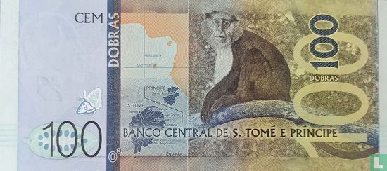 Sao Tomé et Principe 100 Dobras - Image 2