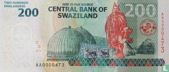 Swaziland 200 Emalangeni - Afbeelding 2