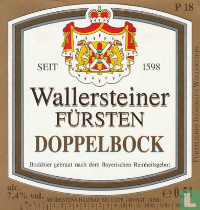Wallersteiner Fürsten Doppelbock