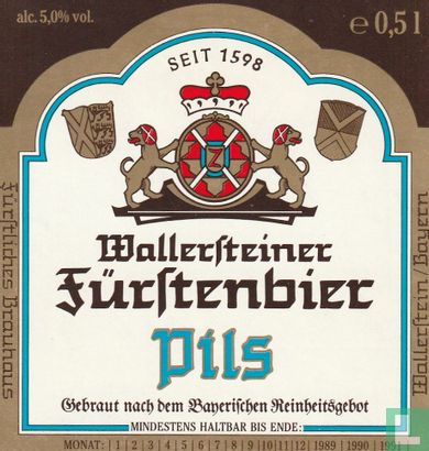 Wallersteiner Fürstenbier Pils