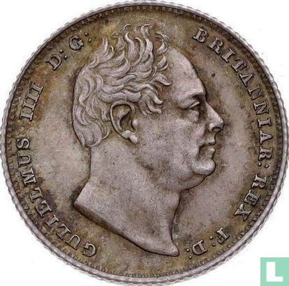 Royaume-Uni 6 pence 1835 - Image 2