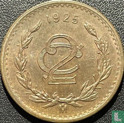 Mexico 2 centavos 1925 - Afbeelding 1