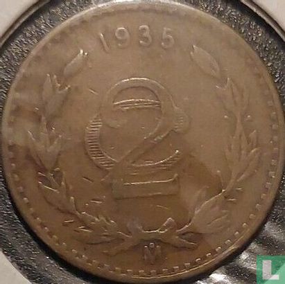 Mexico 2 centavos 1935 - Image 1