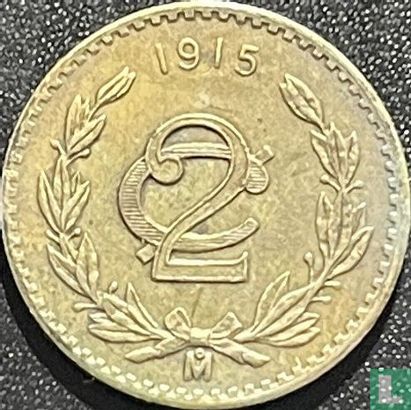 Mexiko 2 Centavo 1915 - Bild 1