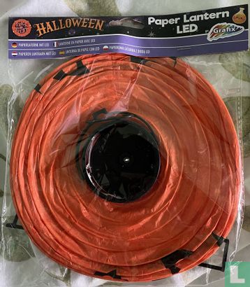 Halloween paper lantern led - Afbeelding 1