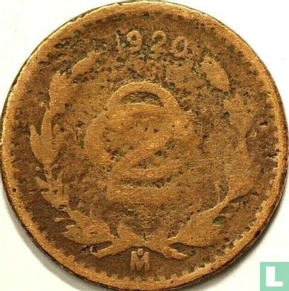 Mexico 2 centavos 1920 - Image 1