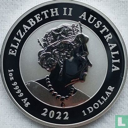 Australië 1 dollar 2022 "Quokka" - Afbeelding 1