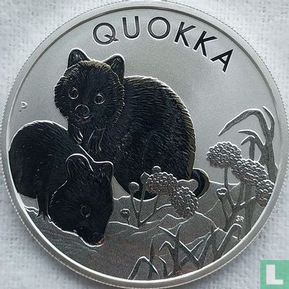 Australië 1 dollar 2022 "Quokka" - Afbeelding 2