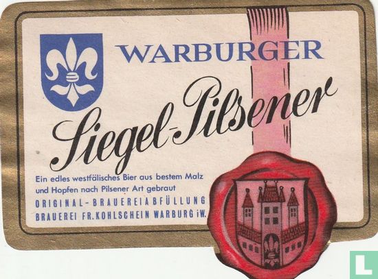 Warburger Siegel Pilsener