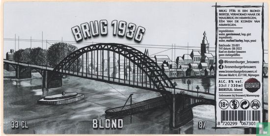 Brug 1936 (sticker)