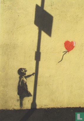 Girl with Balloon, England - Image 1