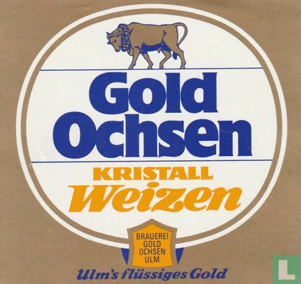 Gold Ochsen Kristall Weizen