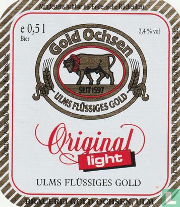 Gold Ochsen Original Light