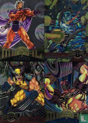 4 Panel Sheet Flasher Venom Wolverine Iron Man - Afbeelding 1