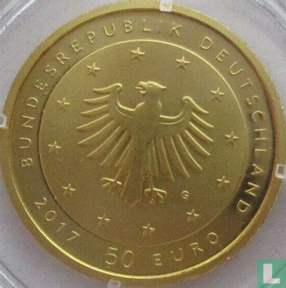 Germany 50 euro 2017 (G) "500th anniversary of Reformation" - Image 1