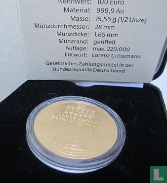 Allemagne 100 euro 2013 (A) "Dessau-Wörlitz garden realm" - Image 3