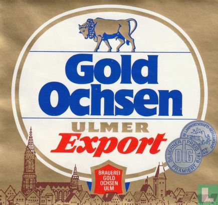 Gold Ochsen Ulmer Export