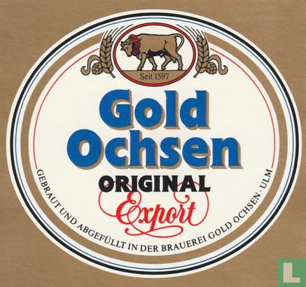 Gold Ochsen Original Export