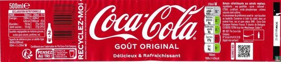 Coca-Cola 500ml (France) - Afbeelding 1