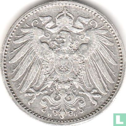 German Empire 1 mark 1902 (G) - Image 2