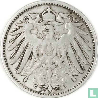 Empire allemand 1 mark 1896 (G) - Image 2