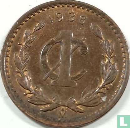 Mexico 1 centavo 1938 - Image 1