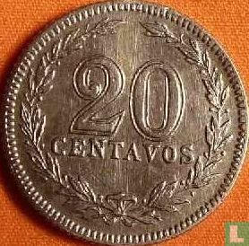 Argentinië 20 centavos 1898 - Afbeelding 2