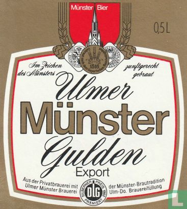 Ulmer Münster Gulden Export