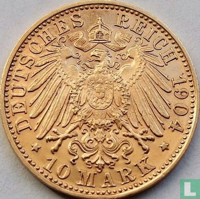 Bavière 10 mark 1904 - Image 1