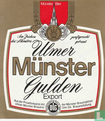 Ulmer Münster Gulden Export
