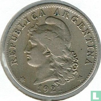 Argentinië 20 centavos 1921 - Afbeelding 1