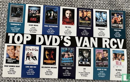 Top DVD'S van RCV - Bild 1