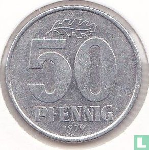 GDR 50 pfennig 1979 - Image 1