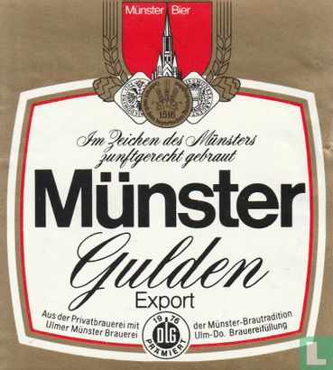 Münster Gulden Export
