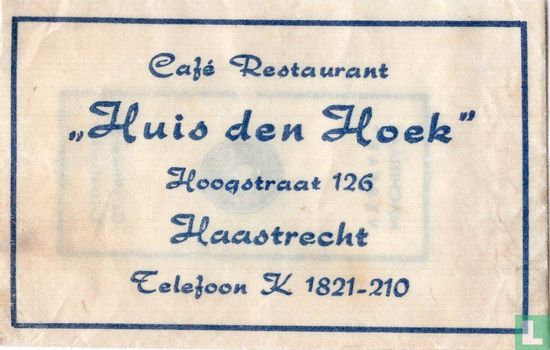 Cafe Restaurant "Huis den Hoek" - Image 1