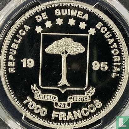 Äquatorialguinea 7000 Franco 1995 (PP) "50th anniversary of the United Nations" - Bild 1
