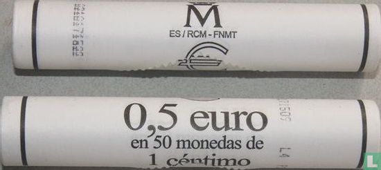 Spain 1 cent 2017 (roll) - Image 3