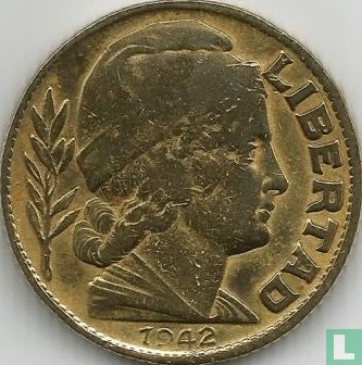 Argentine 20 centavos 1942 (aluminium-bronze - type 2) - Image 1