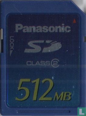 Panasonic SD Card 512 Mb - Image 1