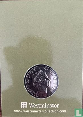 Guernsey 10 pence 2022 (folder) "Dormouse" - Afbeelding 2