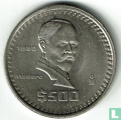 Mexiko 500 Peso 1988 - Bild 1