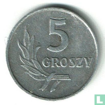 Pologne 5 groszy 1962 - Image 2
