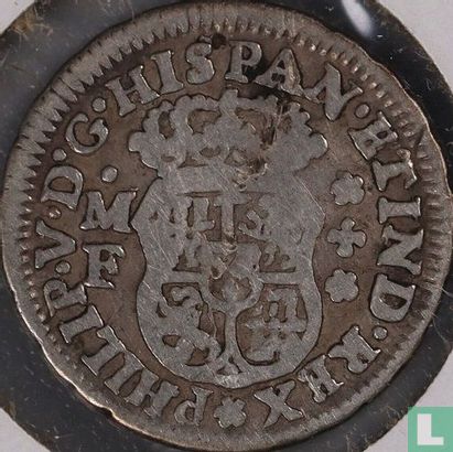 Mexique ½ real 1740 - Image 2