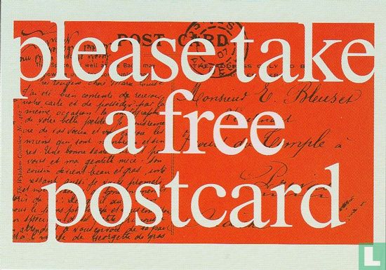 London Cardguide E-Card "Please take a free postcard"  - Bild 1