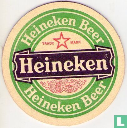 Logo Heineken Beer 1c 10,8 cm - Afbeelding 1