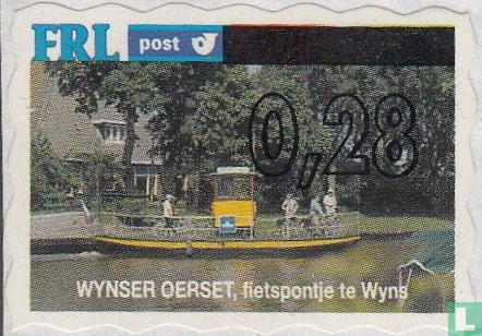 Wynser Oerset, bicycle ferry to Wang 