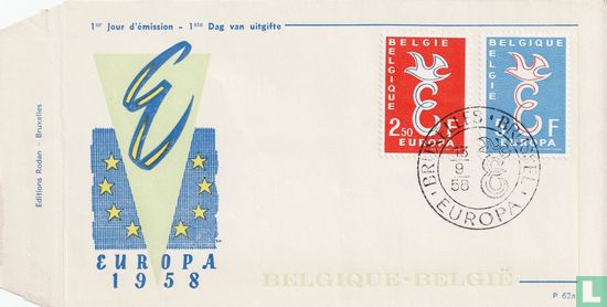 Europa – Letter E and pigeon
