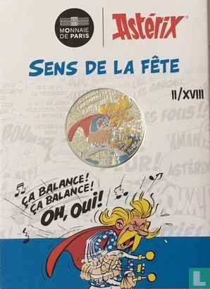 Frankrijk 10 euro 2022 (folder) "Asterix - Sense of celebration" - Afbeelding 1