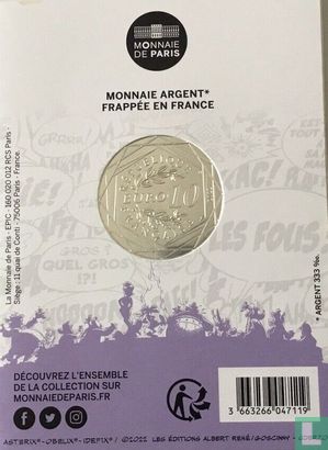 Frankrijk 10 euro 2022 (folder) "Asterix - Travel" - Afbeelding 2